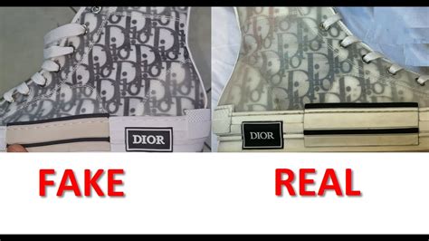 real vs fake dior b23|dior b23 counterfeit.